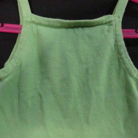 CHILDREN'S PLACE | small (5/6) | Vibrant Green Sleeveless Tank Top - Picture 4 of 12